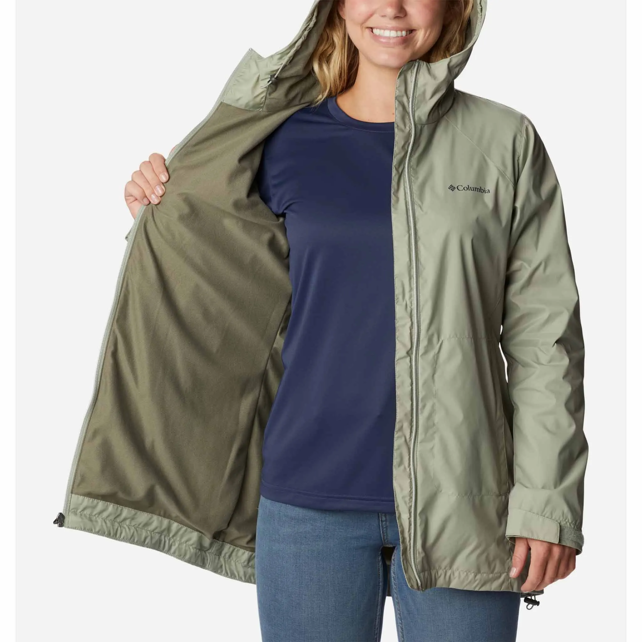 Columbia Switchback Lined Long manteau long doublé pour femme