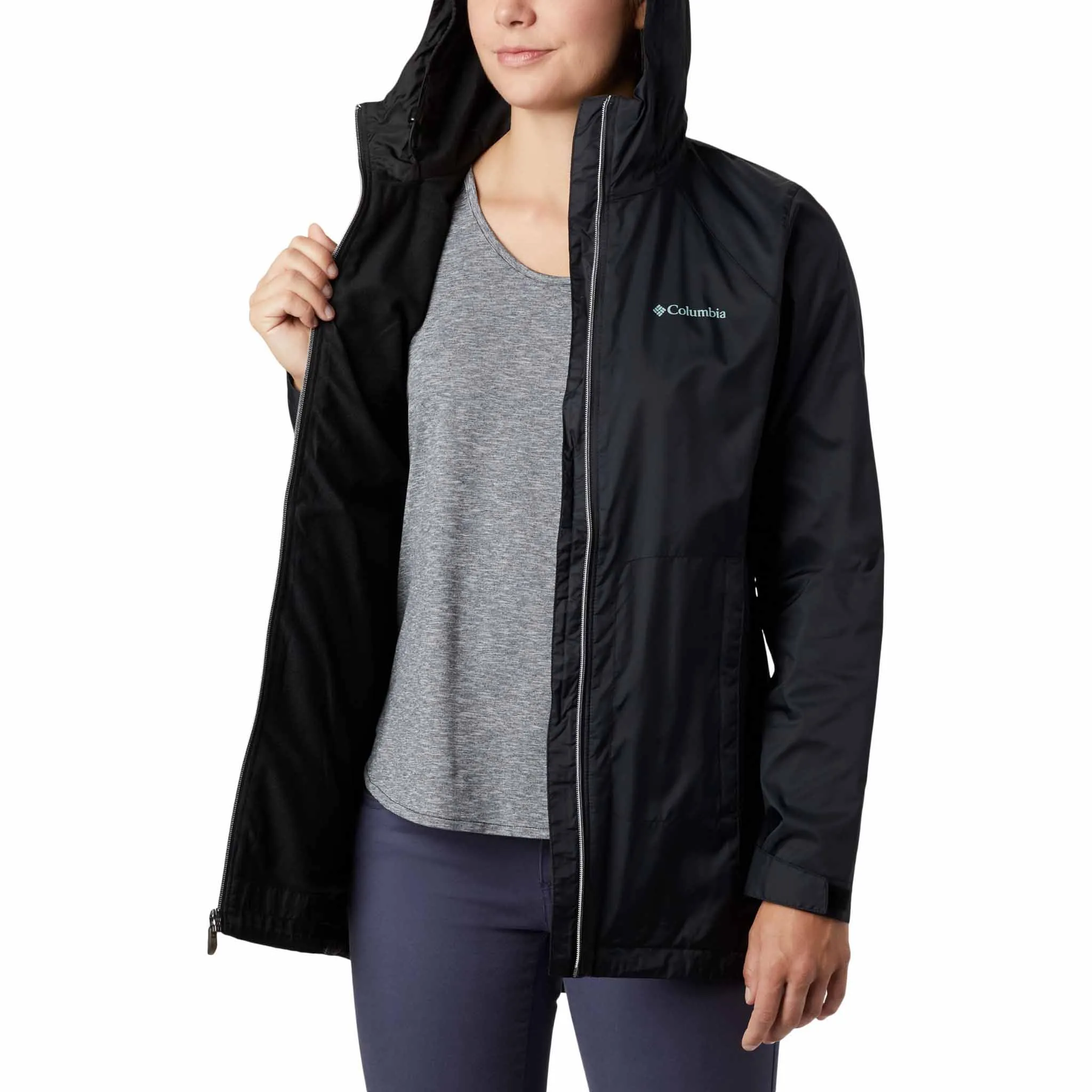 Columbia Switchback Lined Long manteau long doublé pour femme