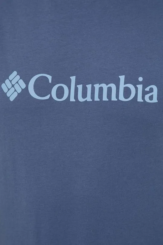 Columbia t-shirt men’s blue color