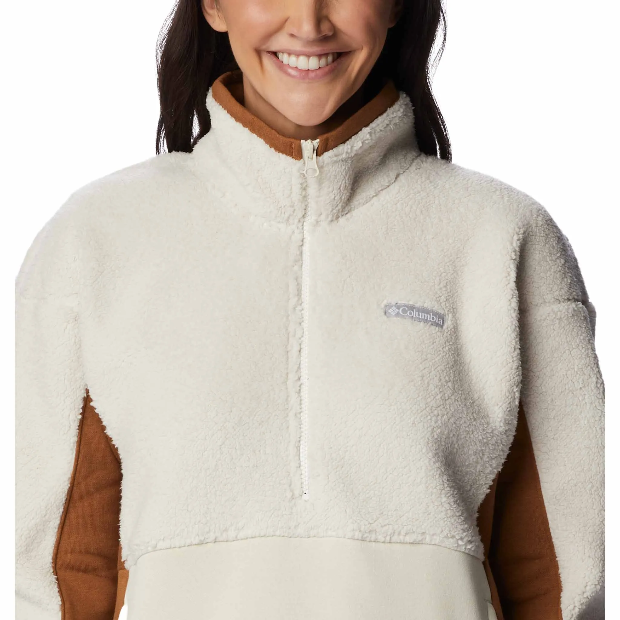 Columbia Trek Hybrid Sherpa Half Zip chandail pour femme