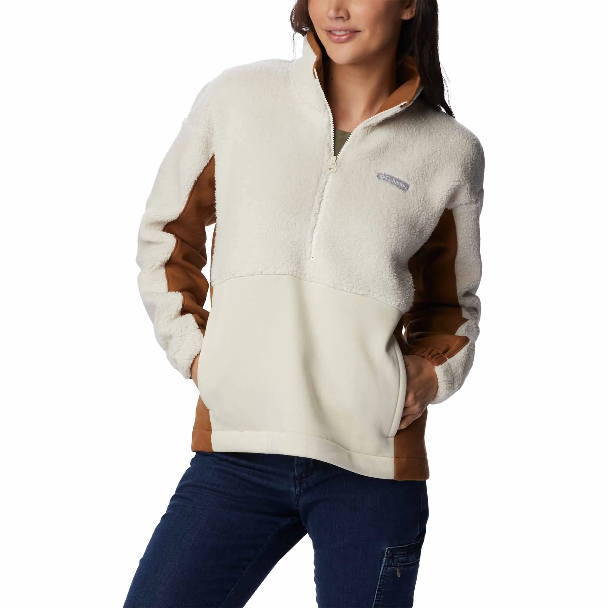 Columbia Trek Hybrid Sherpa Half Zip chandail pour femme