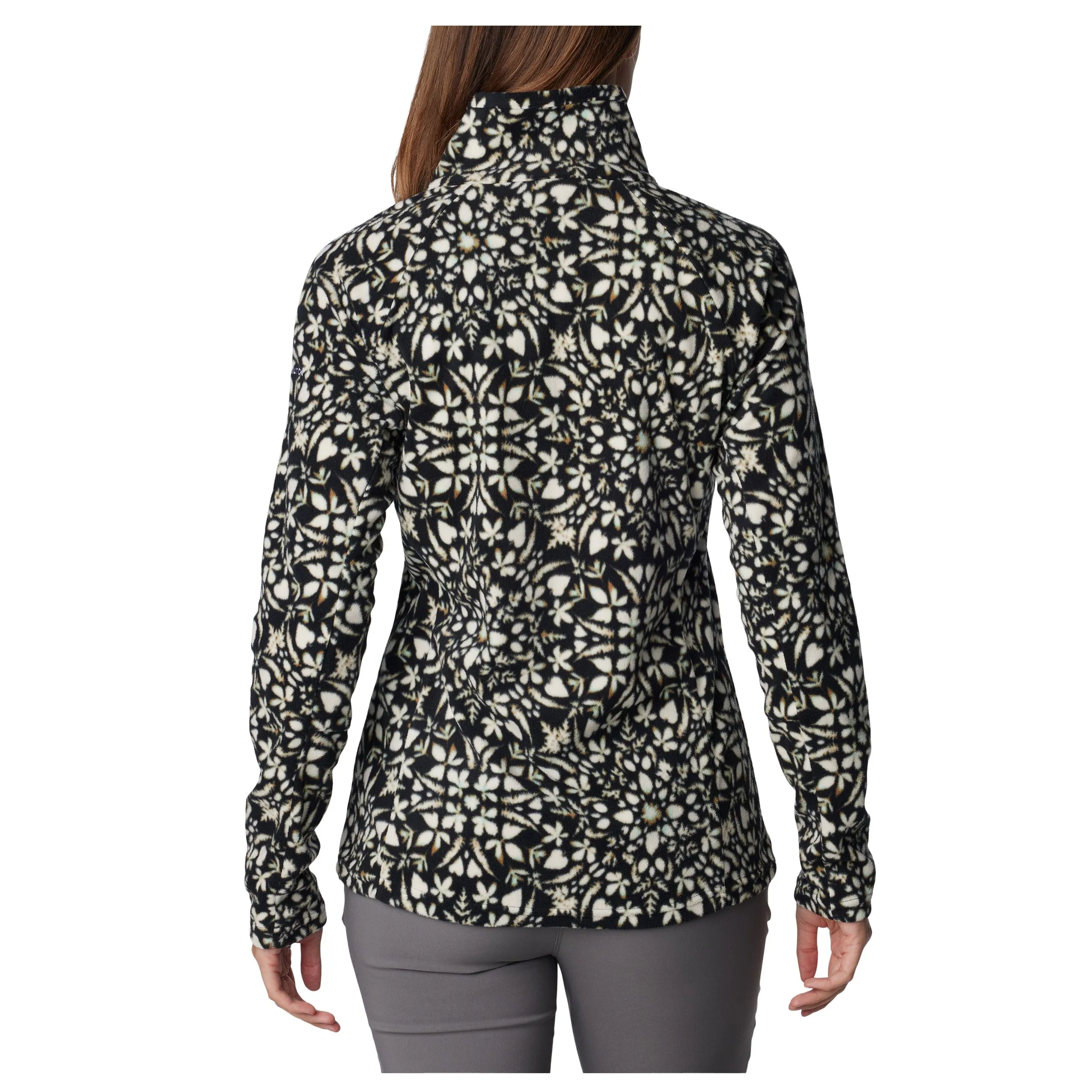 Columbia Womens Glacial IV Print 1/2 Zip Fleece Top