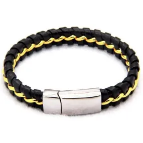 Dark Knight Leather Bracelet