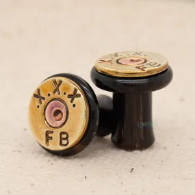 Double-Flared Horn Bullet Plugs - .X.X.X. FB Bullet (2 ga.)