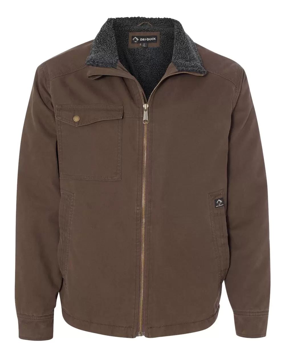 DRI DUCK 5037 Endeavor Canyon Cloth™ Canvas Jacket with Sherpa Lining SKU: 5037