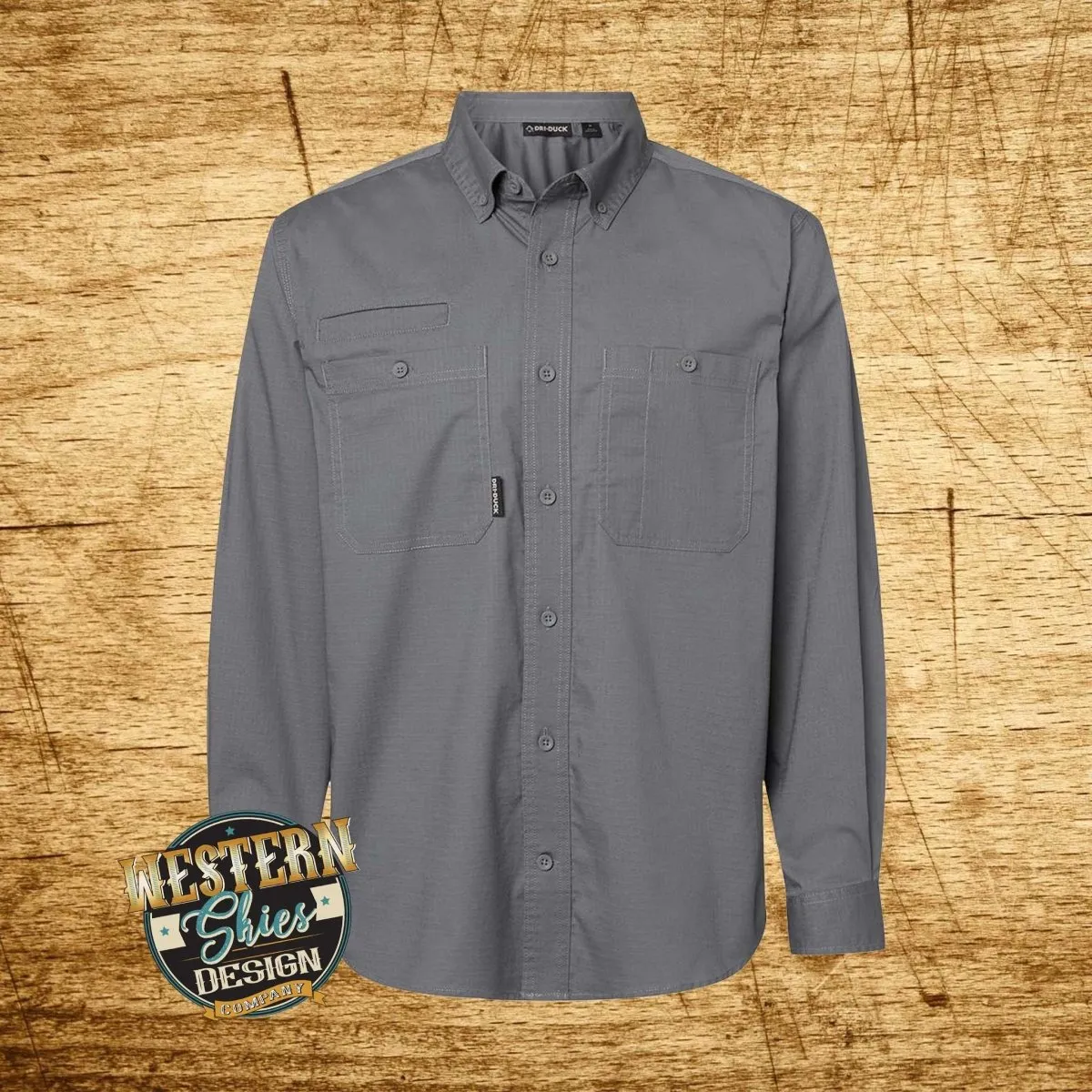 Dri Duck Craftsman Woven Long Sleeve Shirt