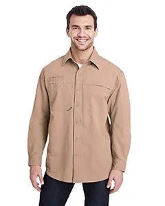 Dri Duck Mason Shirt 4342 Khaki