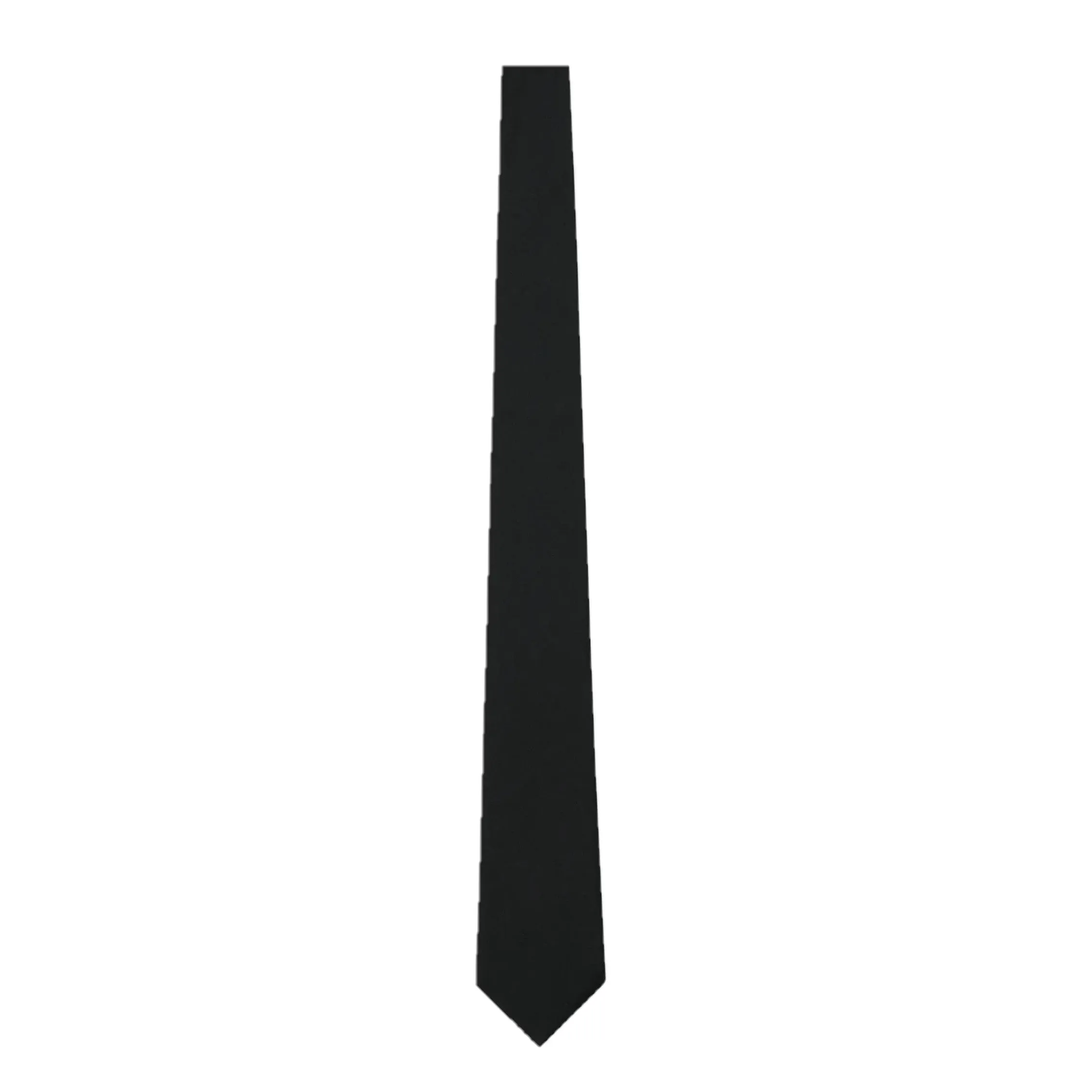 Emporio Armani Pure Silk Black Tie