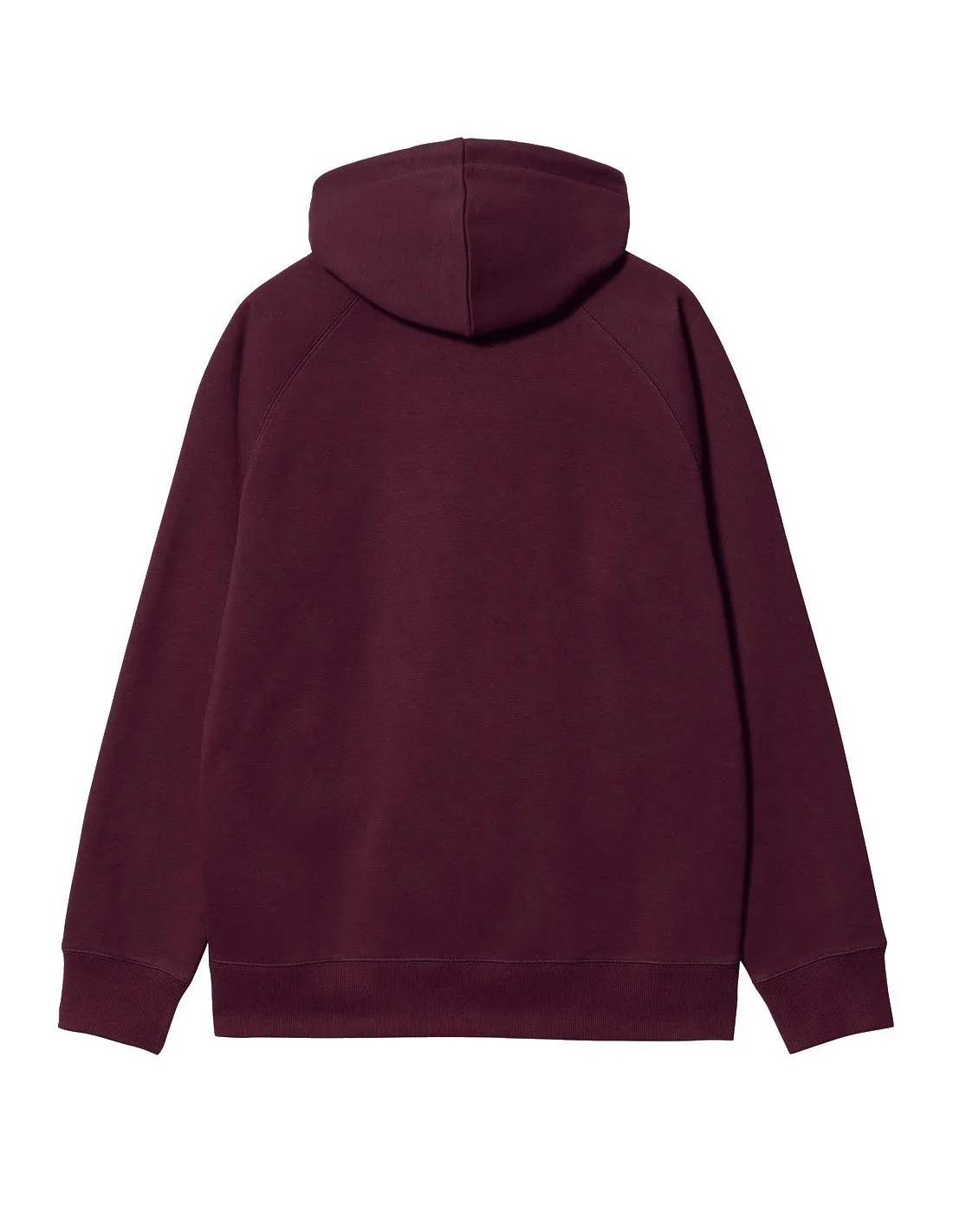 Felpa Carhartt Wip uomo I026384 Chase amarone bordeaux