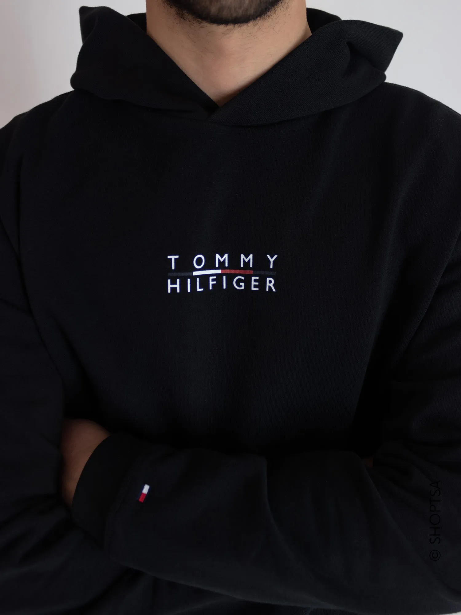 Felpa flex cotone Tommy Hilfiger