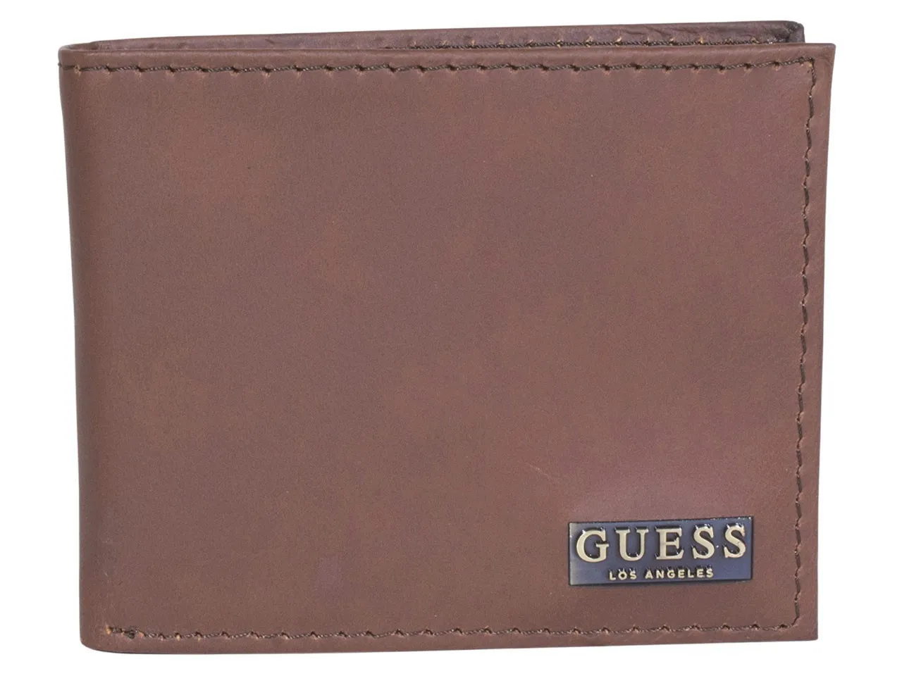 Guess Men's Alexandre Excap Slimfold Wallet Tan 31GU130049