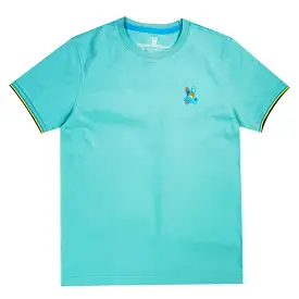 Hilsboro Chest Hit Multi Bunny Tee (Coastal Blue) /D14