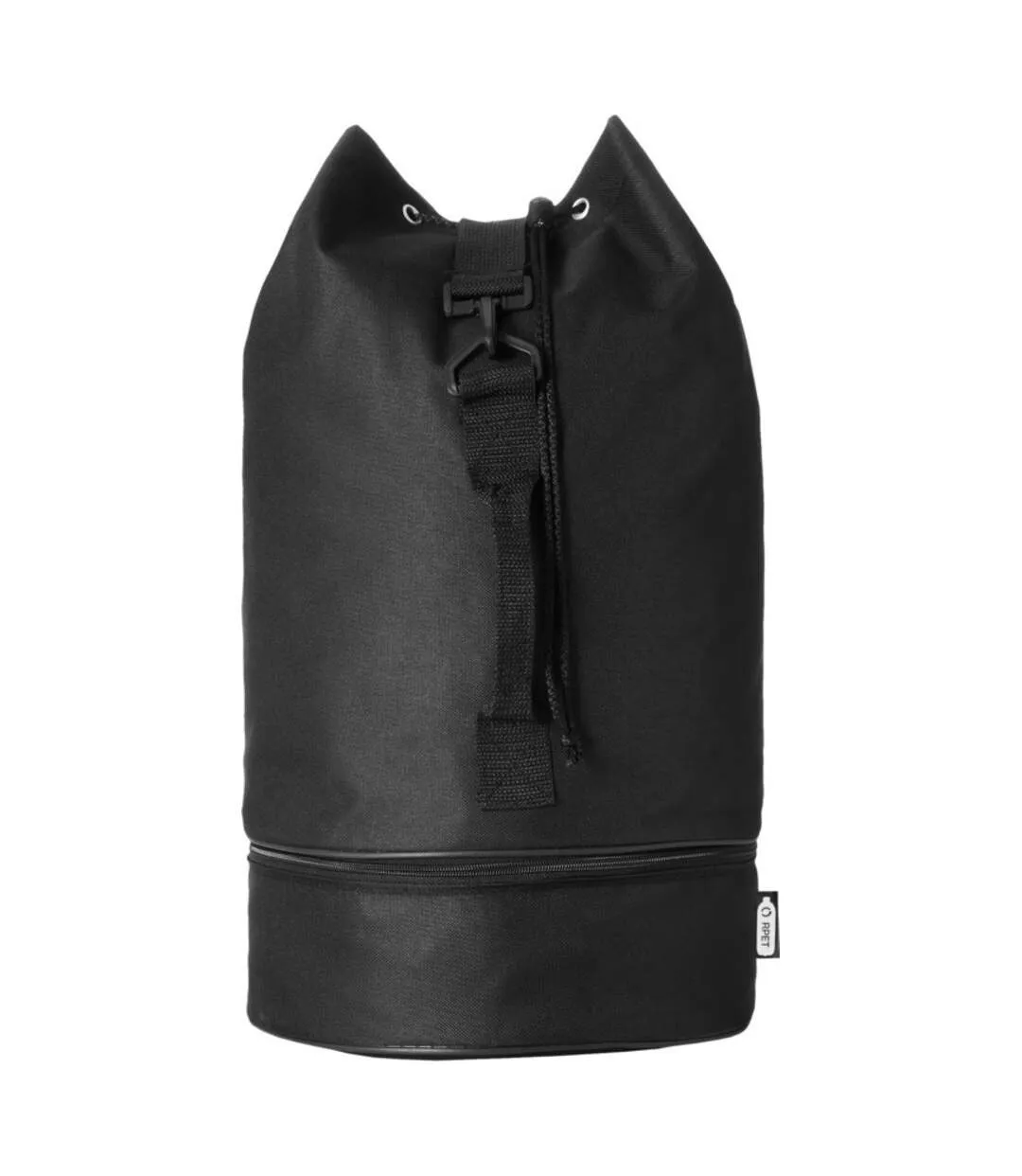 Idaho recycled duffle bag one size solid black Bullet