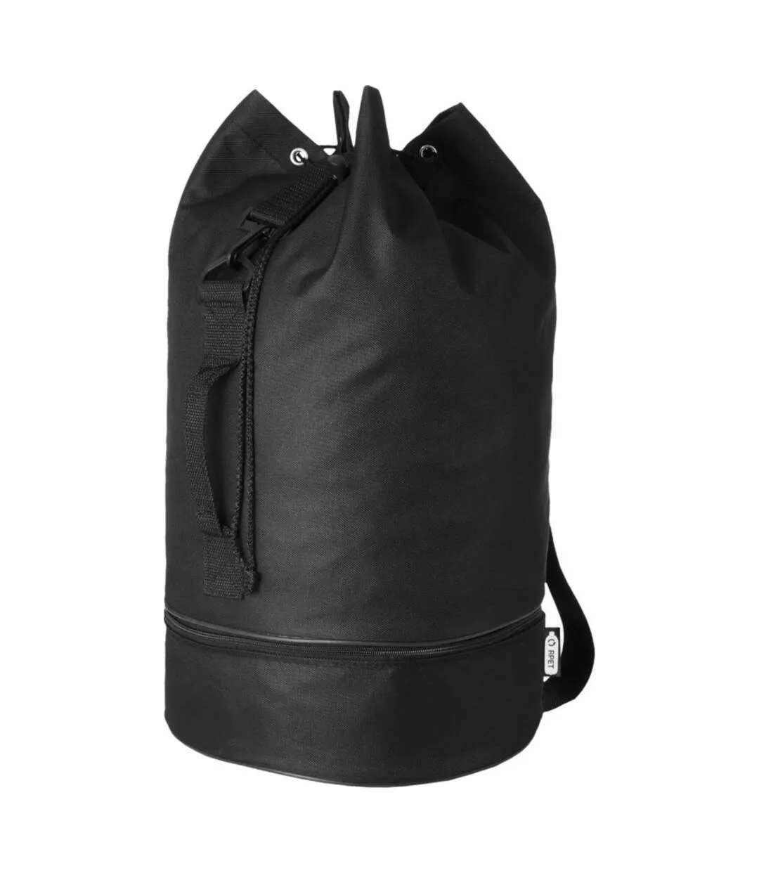 Idaho recycled duffle bag one size solid black Bullet