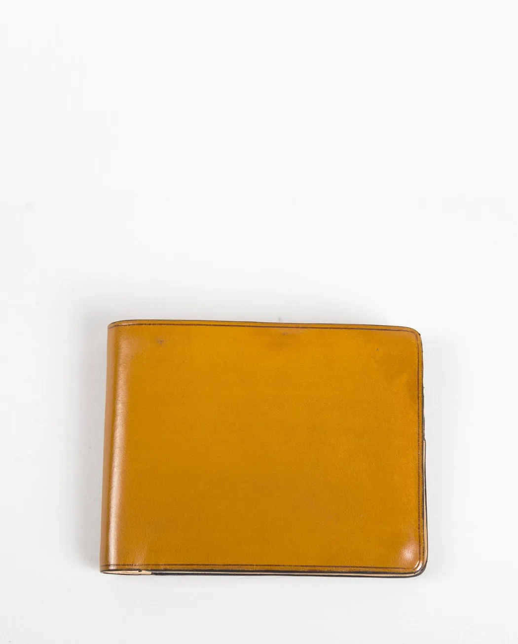 Il Bussetto Bi-Fold Wallet (Leather) - Biscuit Brown