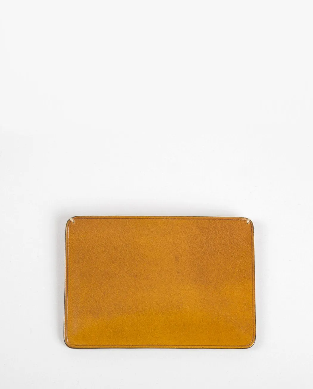 Il Bussetto Small Card Holder (Leather) - Biscuit Brown