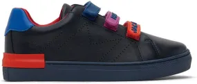 Marc Jacobs Kids Black Rubber Strap Sneakers