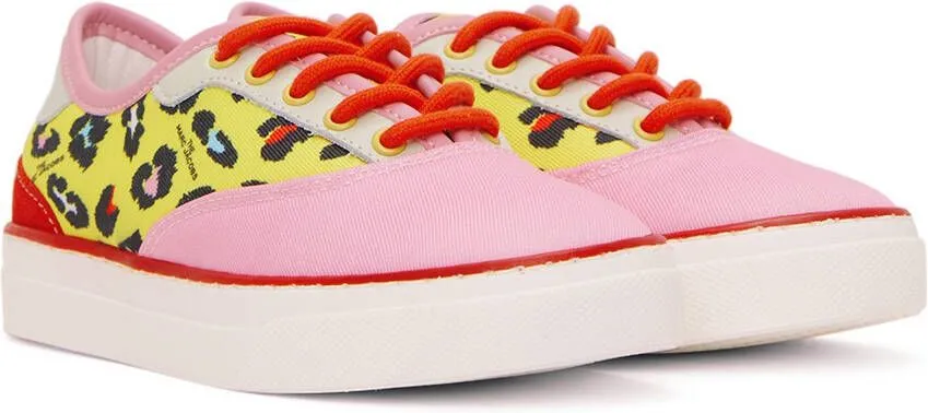 Marc Jacobs Kids Pink & Yellow Hawaii Sneakers