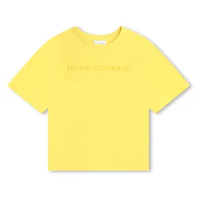 Marc Jacobs T-Shirt Puffy Logo Yellow