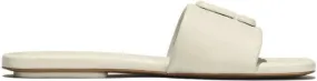 Marc Jacobs The J Marc leather slides Neutrals