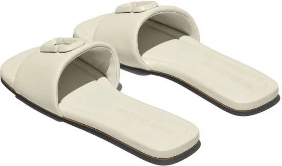 Marc Jacobs The J Marc leather slides Neutrals