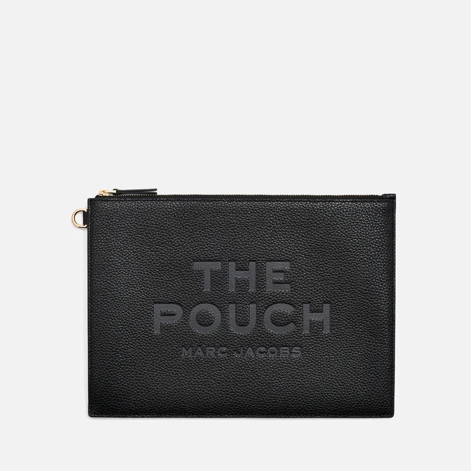 Marc Jacobs The Large Full-Grained Leather Pouch