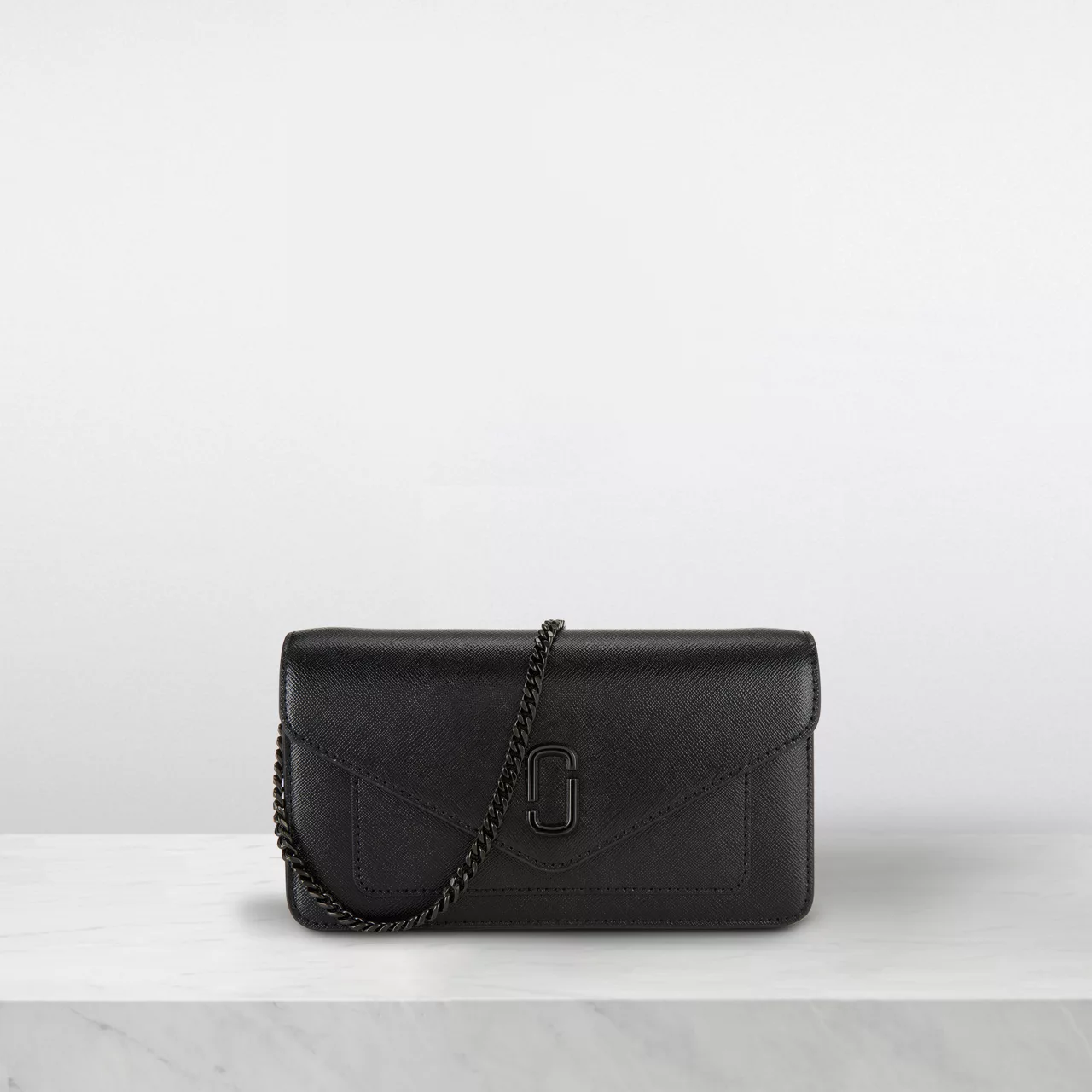 MARC JACOBS The Longshot Chain Wallet DTM - Black