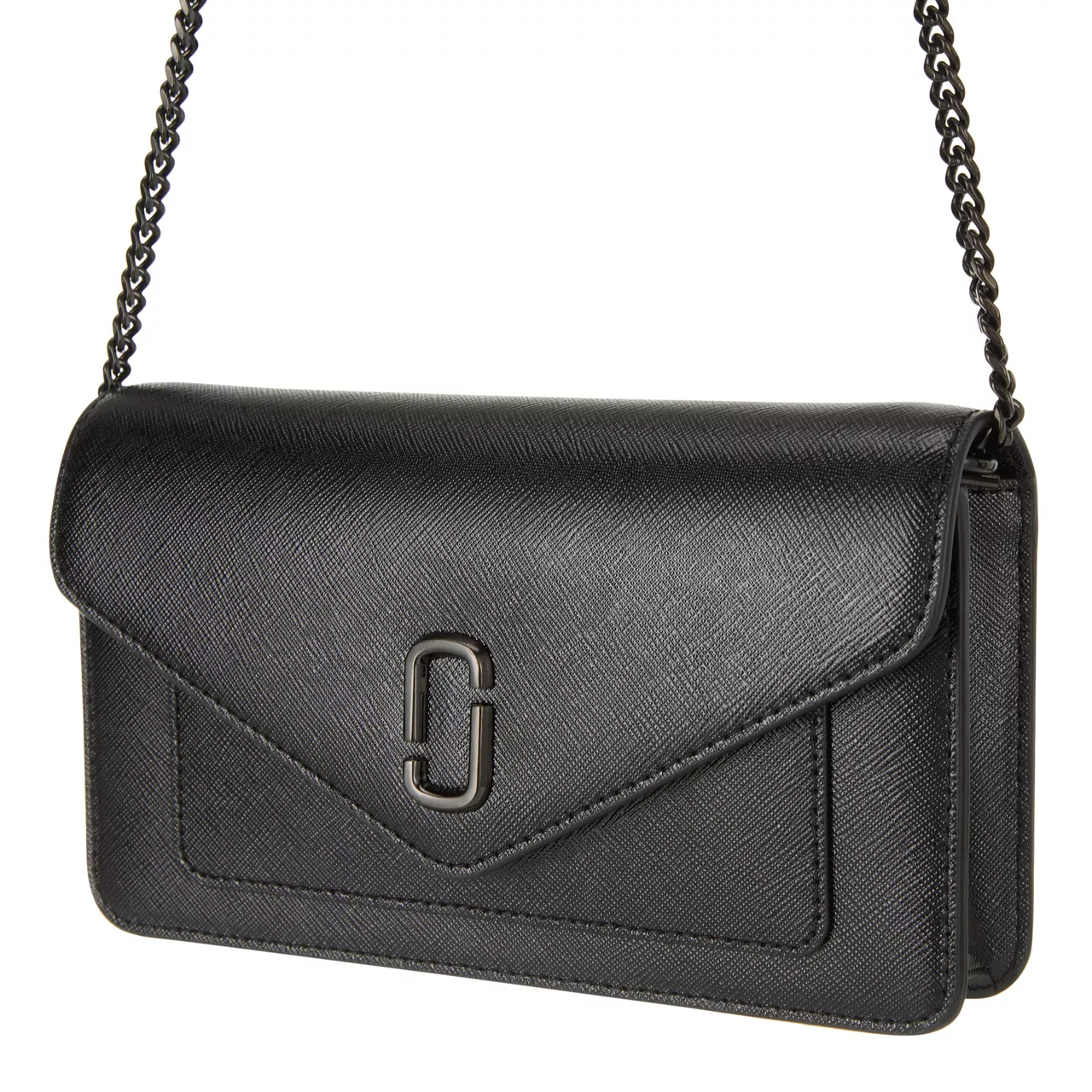 MARC JACOBS The Longshot Chain Wallet DTM - Black