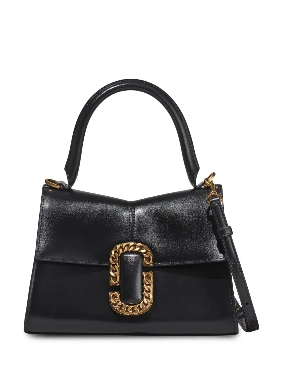 MARC JACOBS The St. Marc Top Handle Handbag - Black