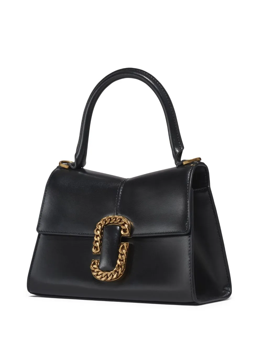 MARC JACOBS The St. Marc Top Handle Handbag - Black