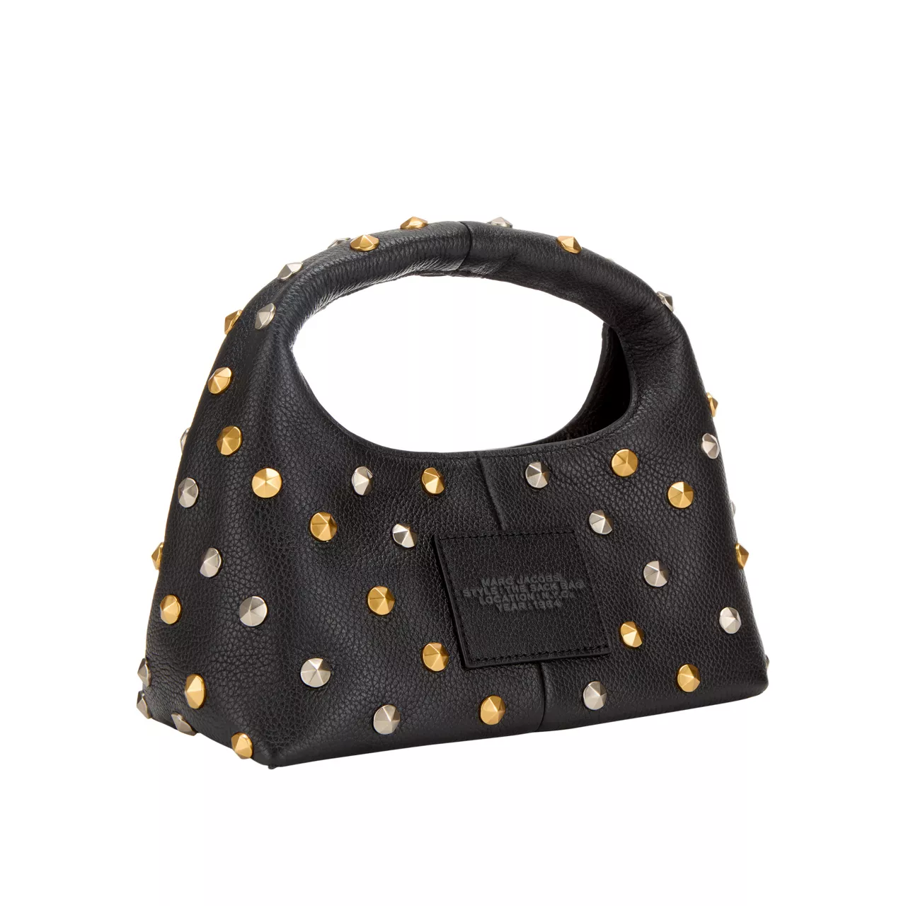 MARC JACOBS The Studded Mini Sack Bag - Black