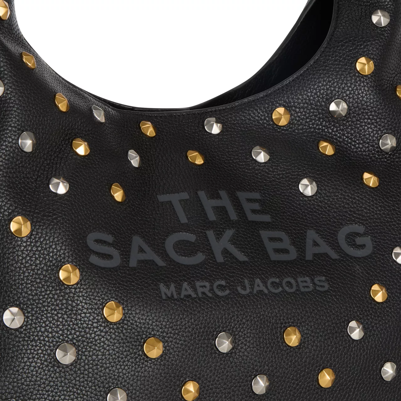 MARC JACOBS The Studded Sack Bag - Black