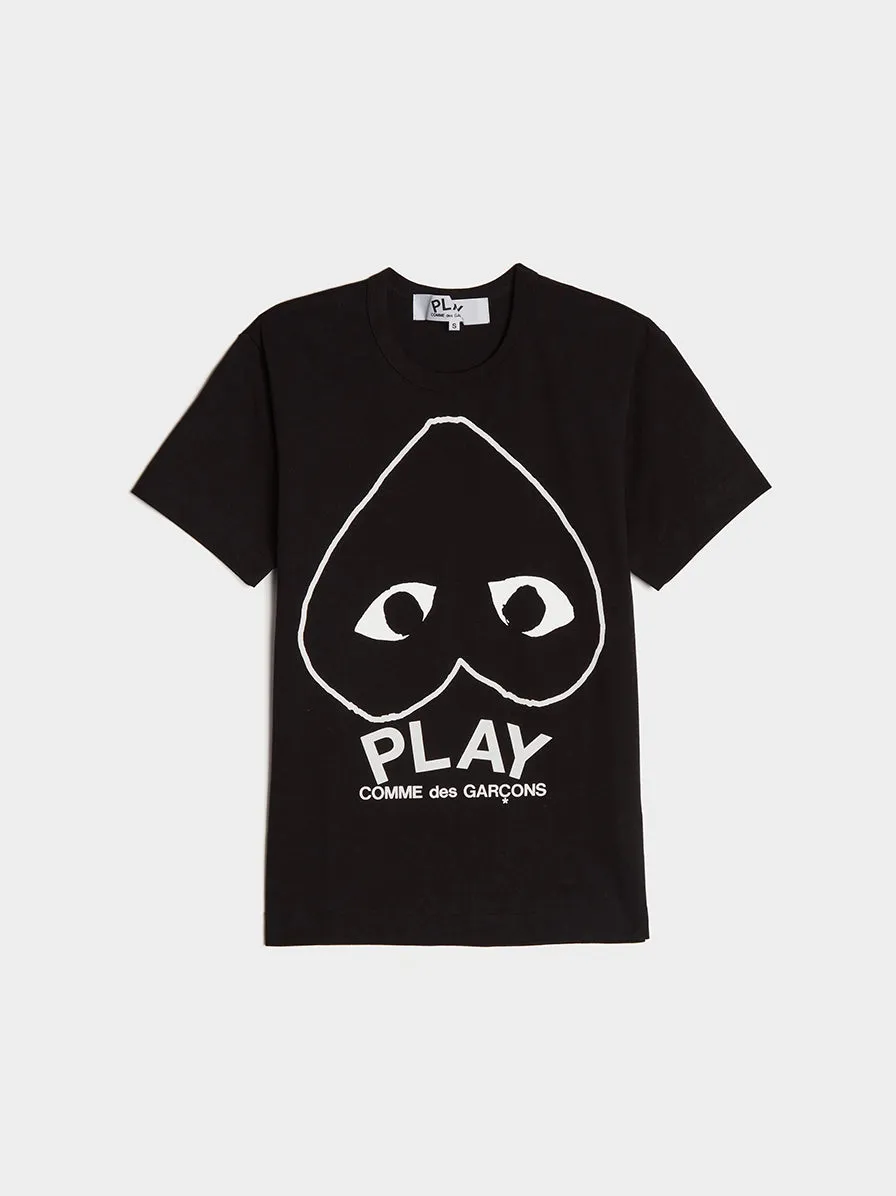 Men Play Logo T-Shirt, Black