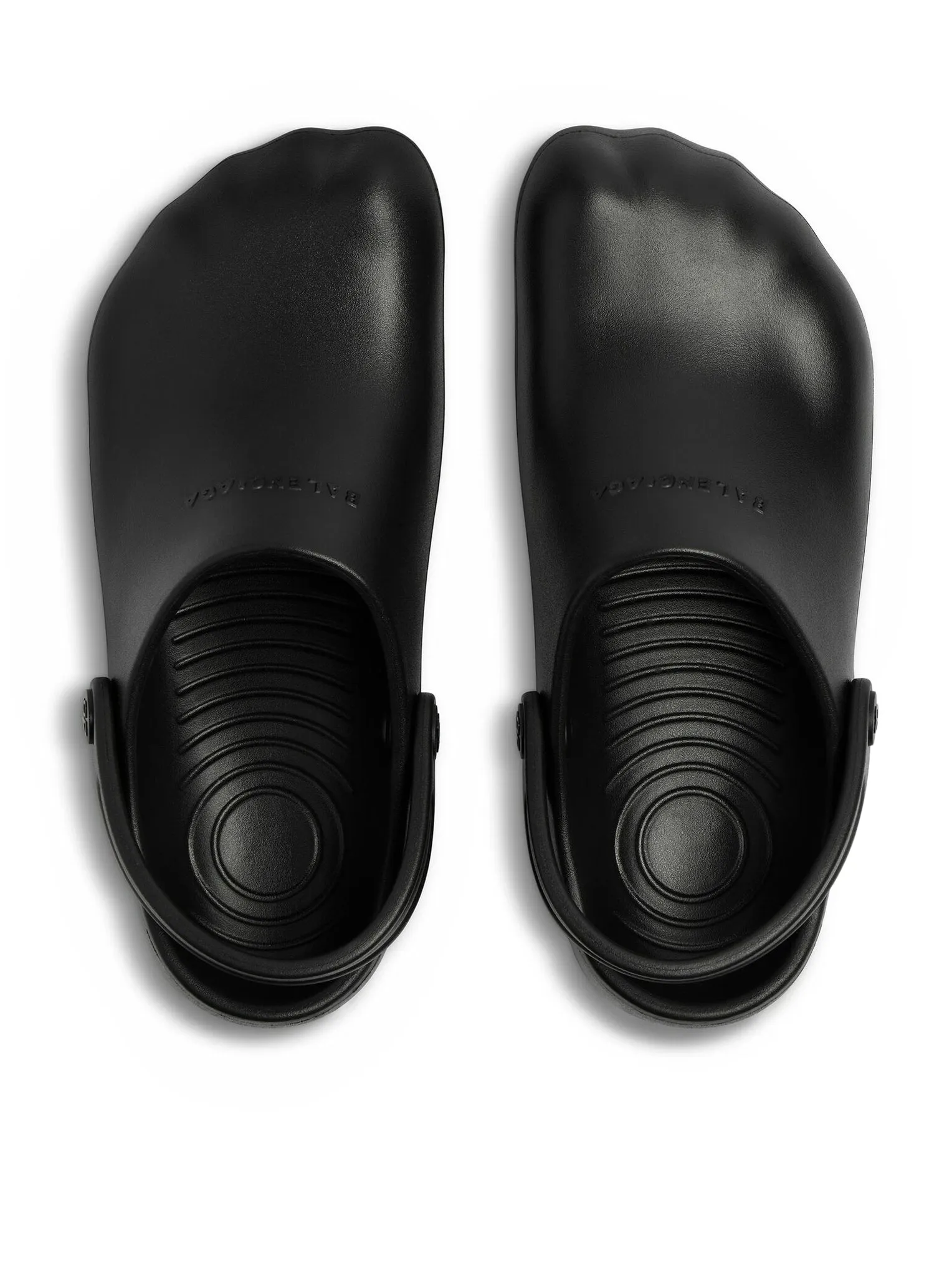 MEN`S SLIP-ON SUNDAY MOLDED SANDALS IN BLACK