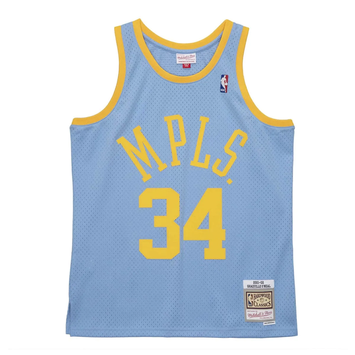 NBA SWINGMAN JERSEY LAKERS 2001 COLUMBIA BLUE | Bodega