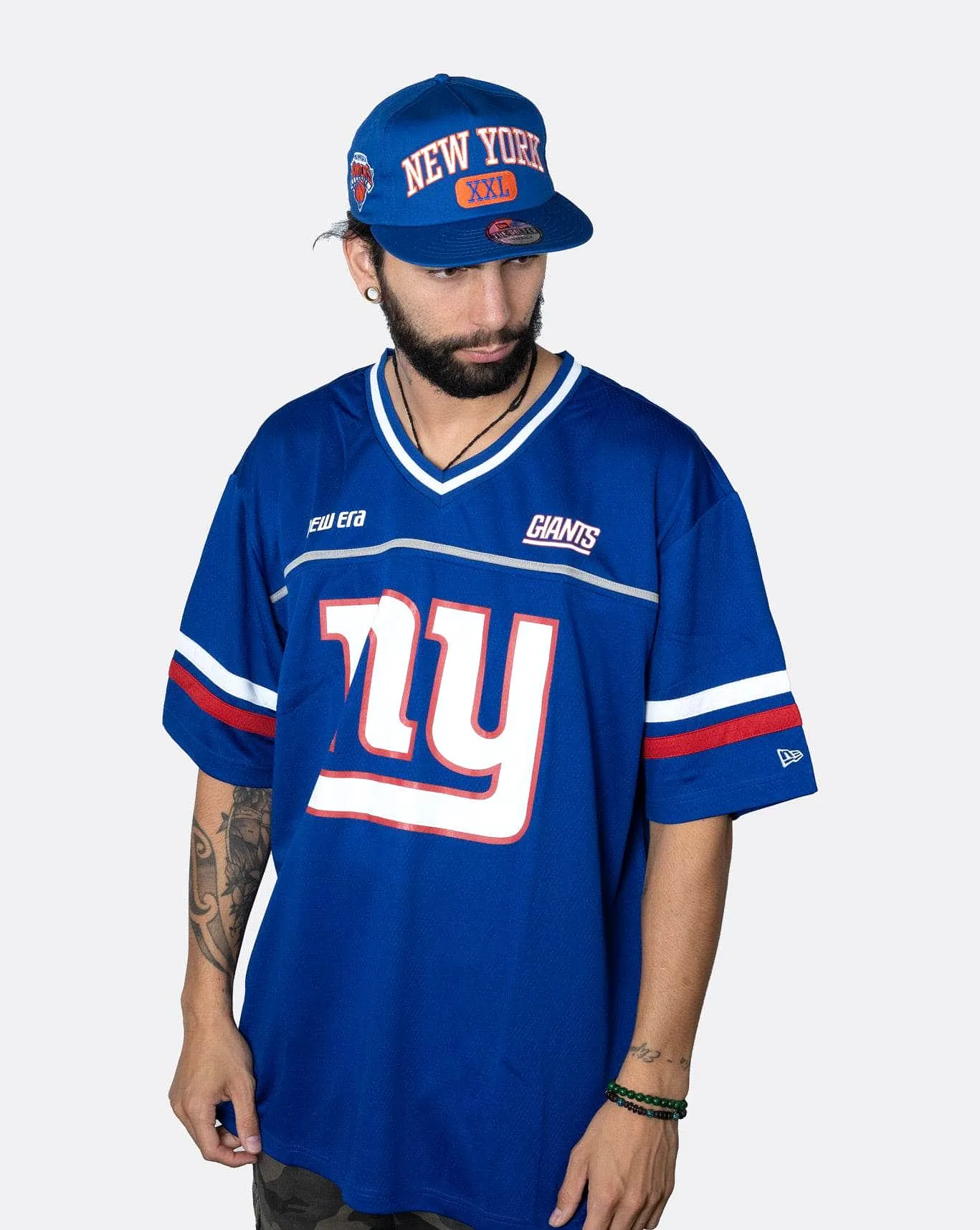 New Era NY Giants Oversized Mesh Tee