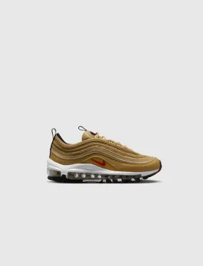 NIKE AIR MAX 97 OG GOLD BULLET GS   GOLD