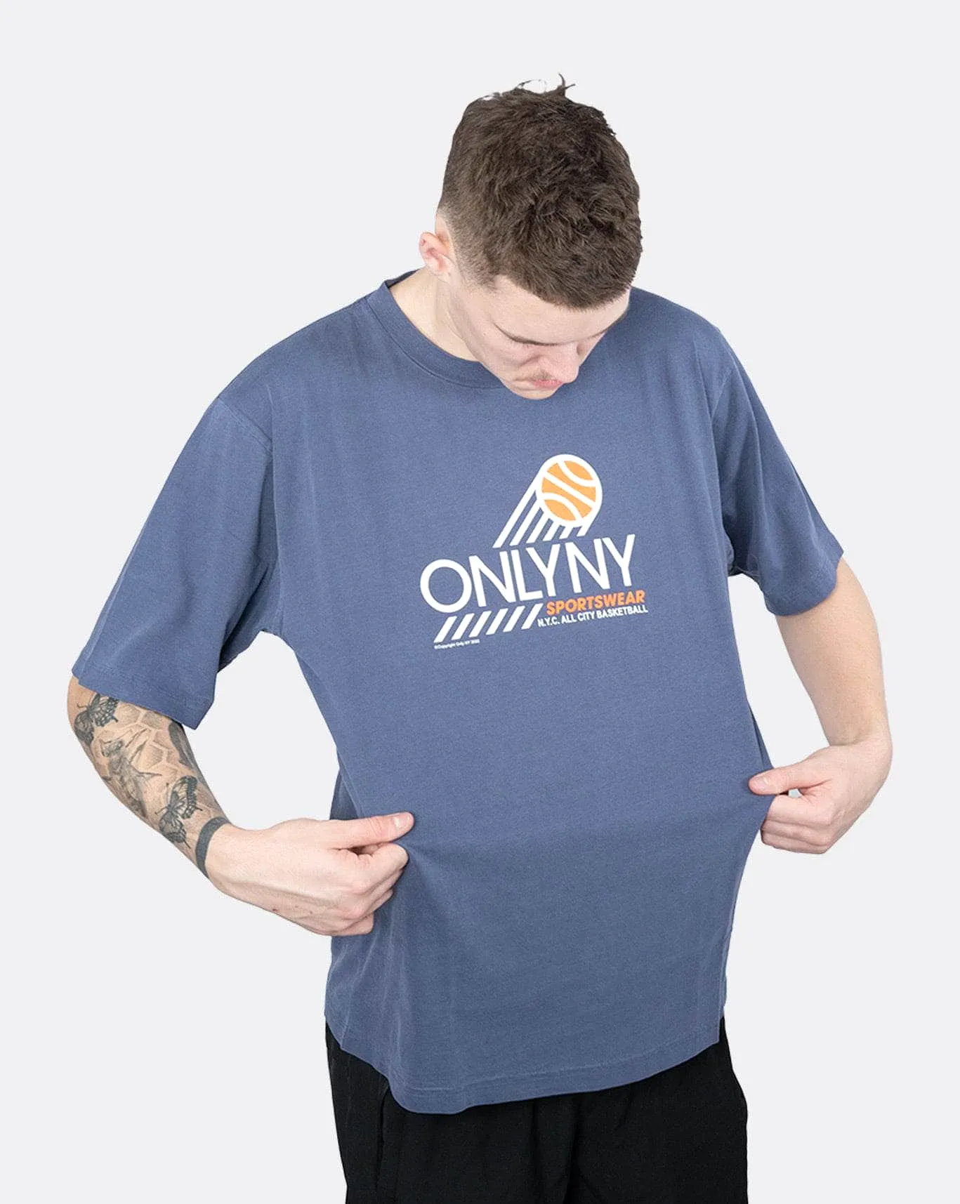 Only NY All City Basketball Tee