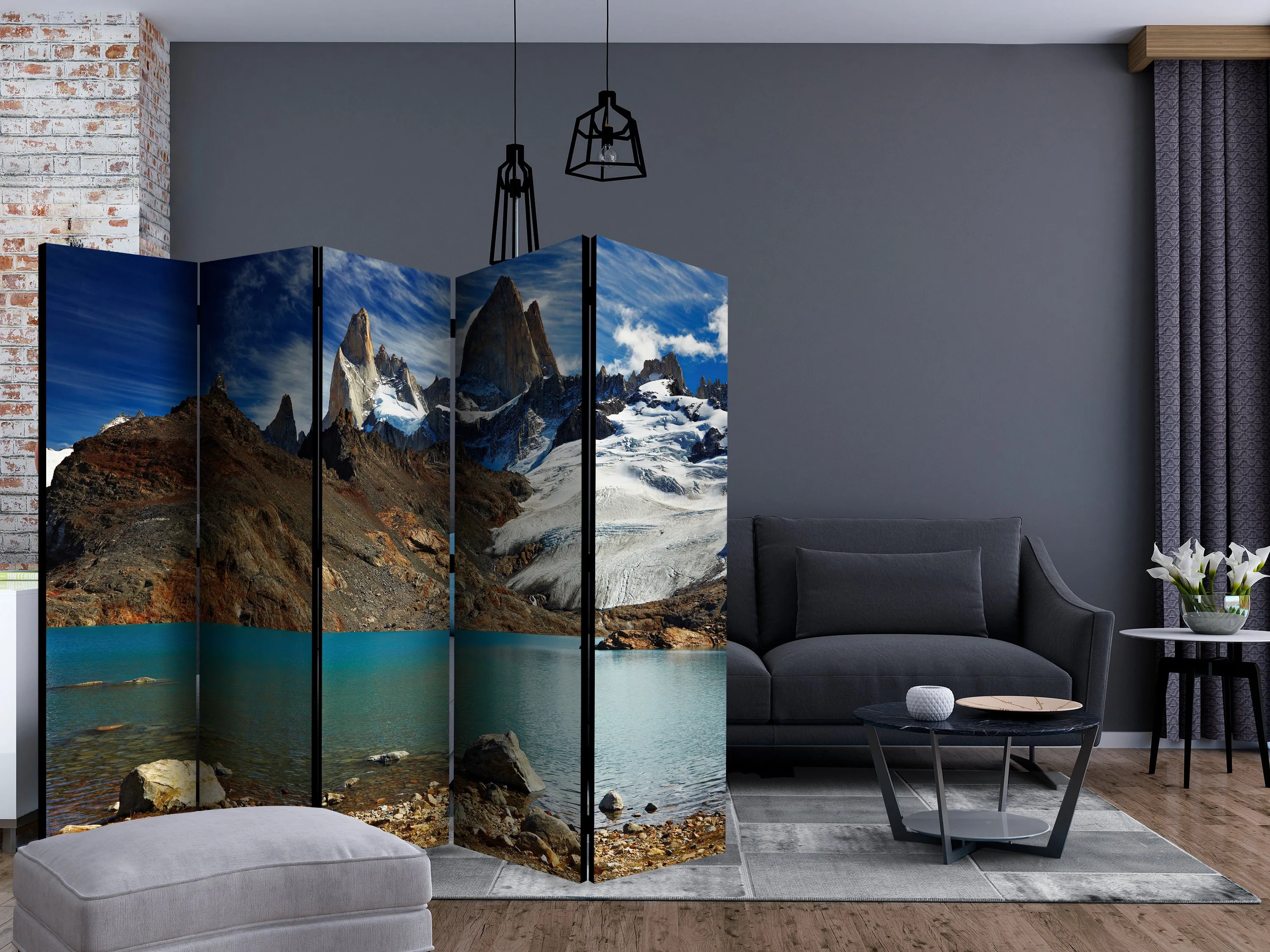 Paravento Mount Fitz Roy, Patagonia, Argentina II [Room Dividers]