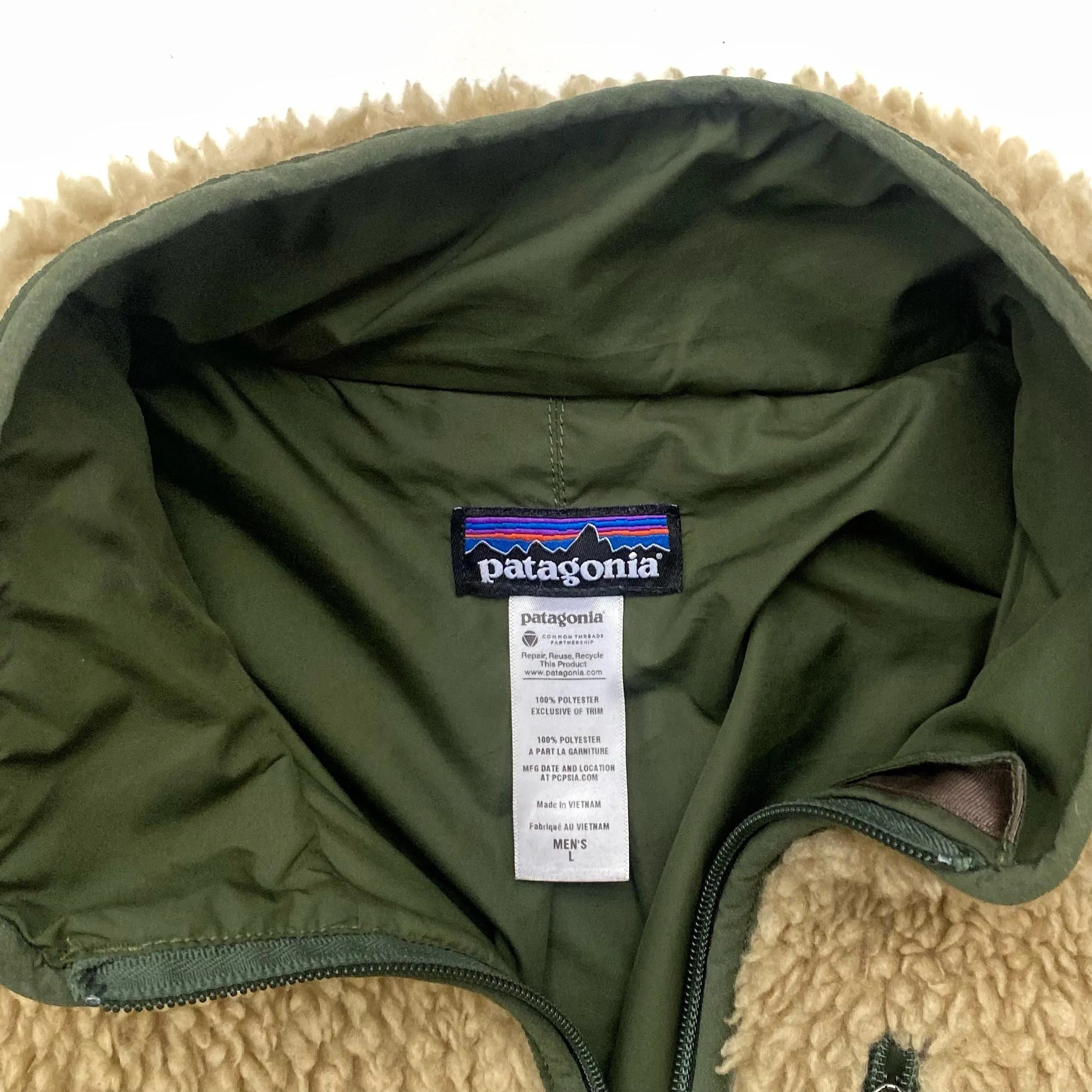 Patagonia 2013 Deep Pile Retro X Fleece Cardigan