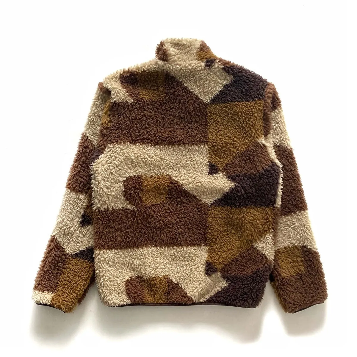 Patagonia Fall ‘14 Deep Pile Blocks Bear Retro X Fleece Cardigan Jacke