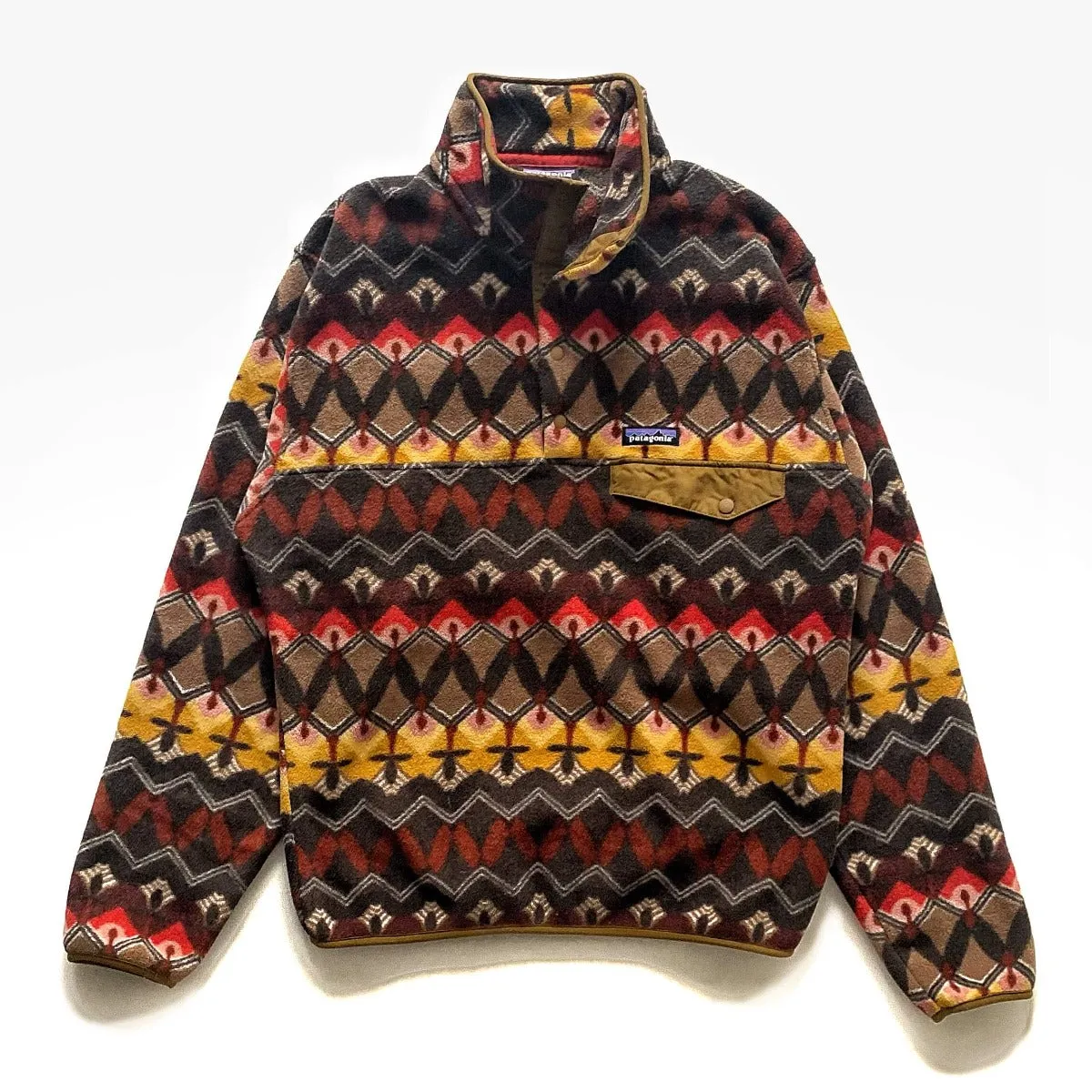 Patagonia Fall '20 Aztec Print Snap-T Synchilla Fleece