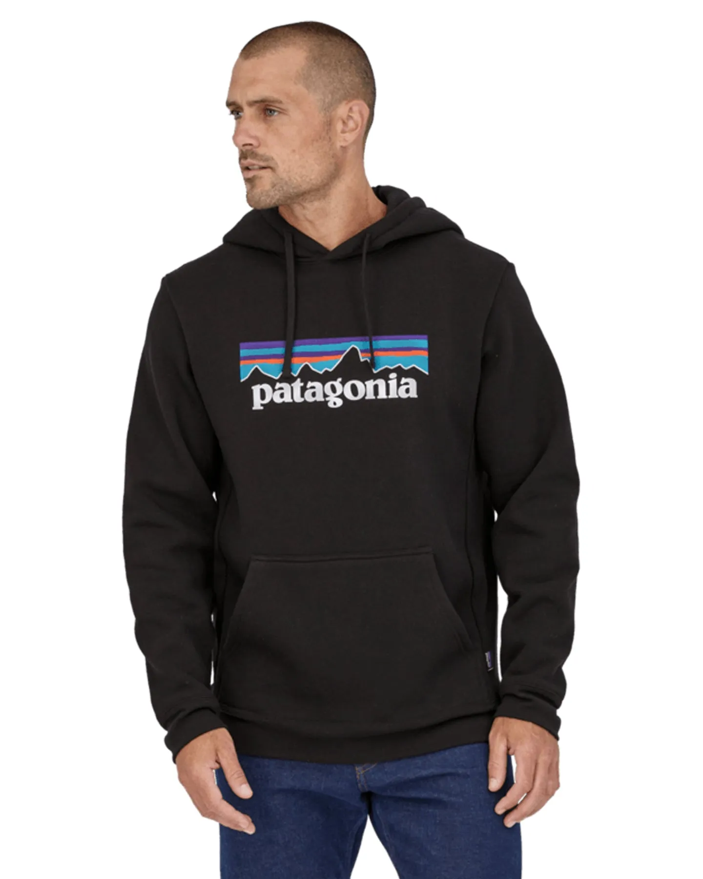 Patagonia P-6 Logo Uprisal Hoody - Black