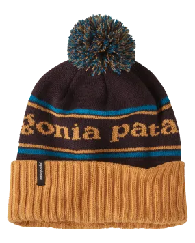 Patagonia Powder Town Beanie - Park Stripe: Dried Mango