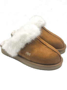 PAWJ Slippers | Chestnut / Aspen Snow