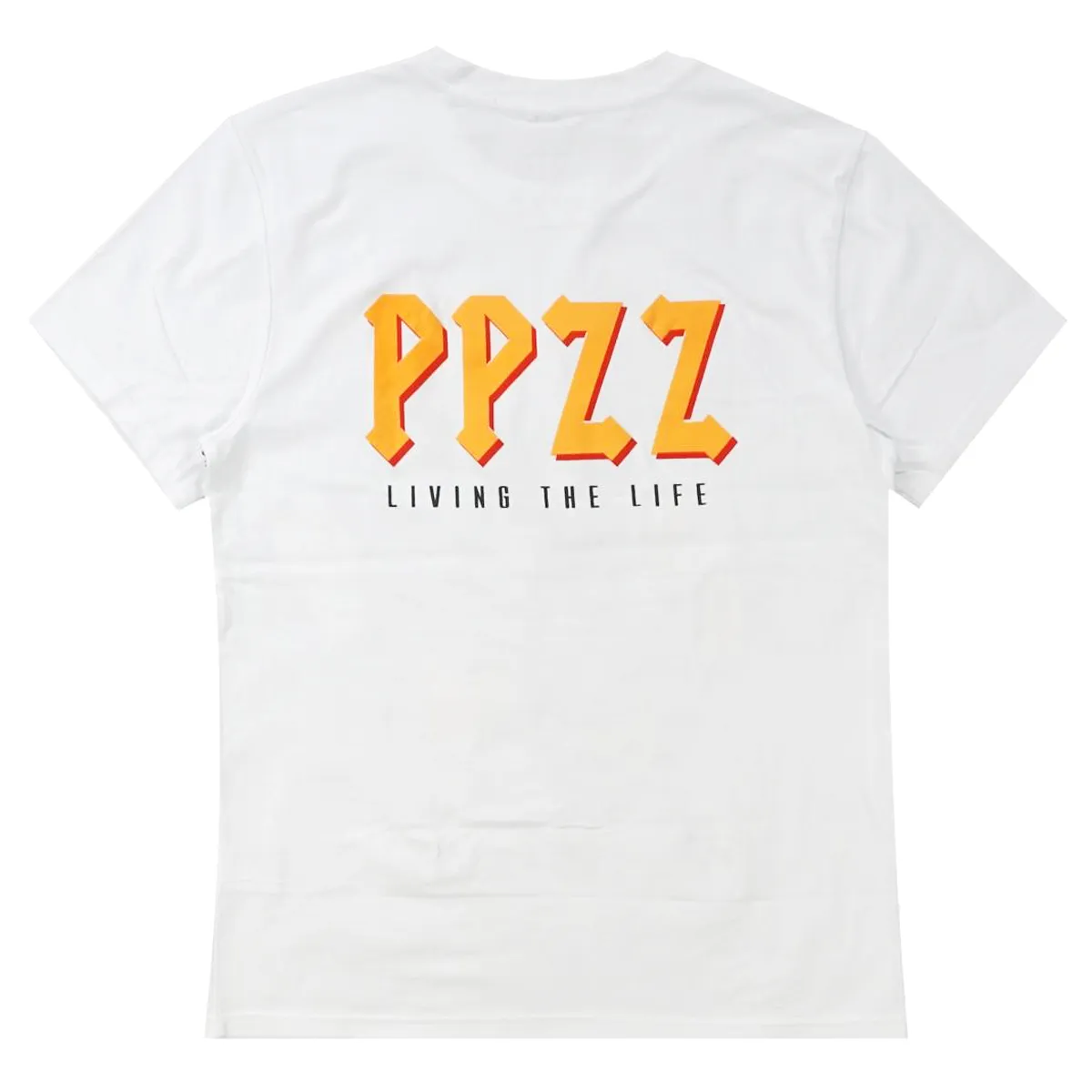 PPZZ x Rich People Against K9 Tee (Wte/Gold) /D3