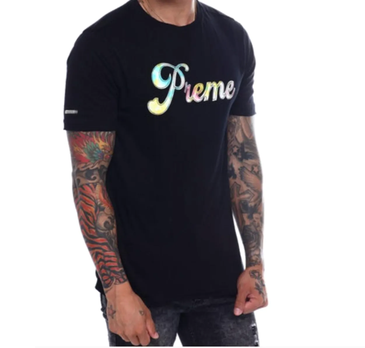 Preme Logo Tee (Black) /D14