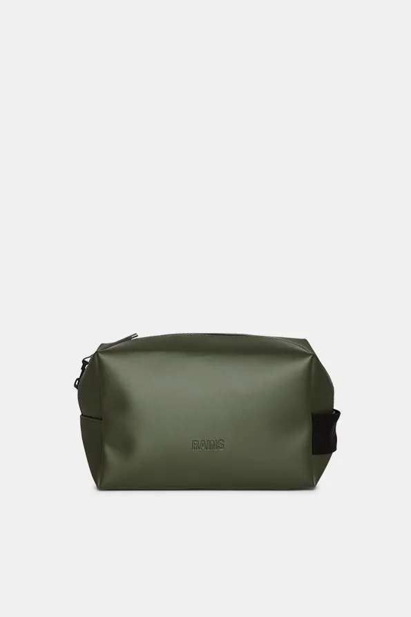 Rains Small Toiletry Wash Bag (Green)