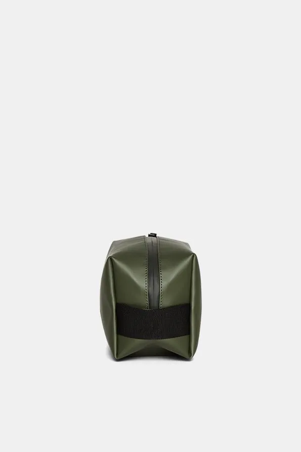 Rains Small Toiletry Wash Bag (Green)