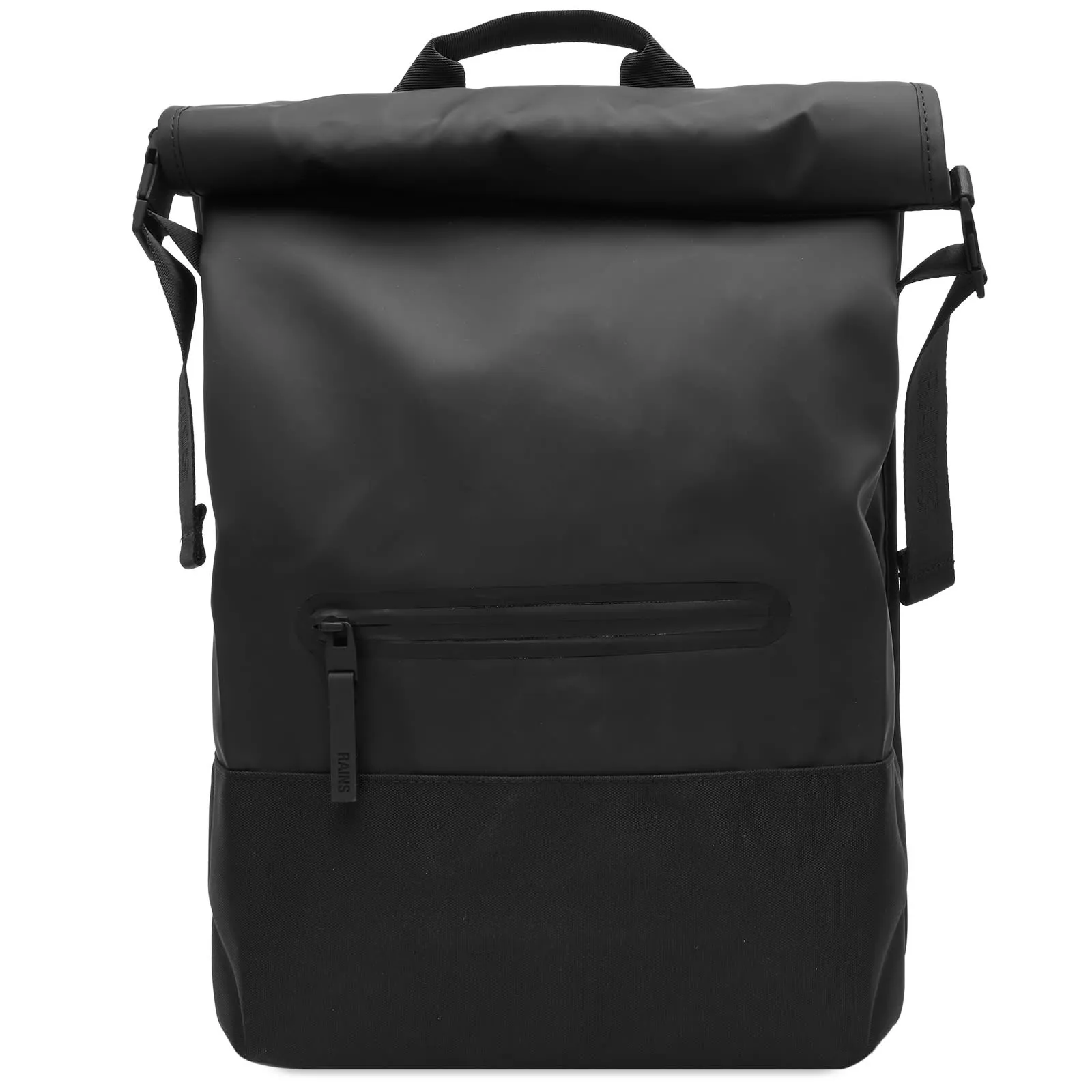 RAINS Trail Rolltop BackpackBlack